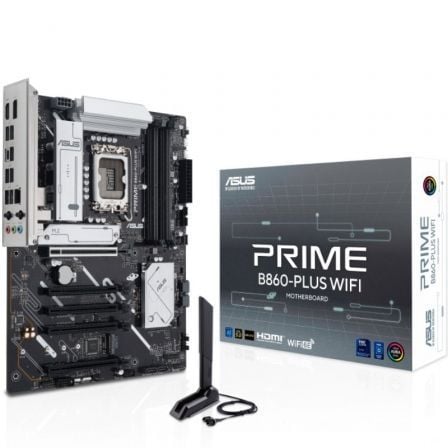 Placa base asus prime b860-plus wifi socket 1851/ ddr5/ pcie 5.0
