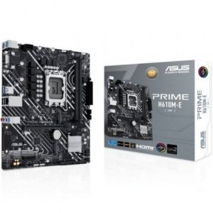 Placa base asus prime h610m-e-csm/ socket 1700/ ddr5/ pcie 4.0/ micro atx