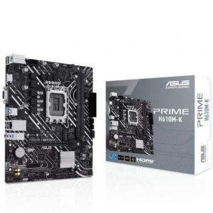 Placa base asus prime h610m-k socket 1700/ ddr5/ pcie 4.0/ micro atx