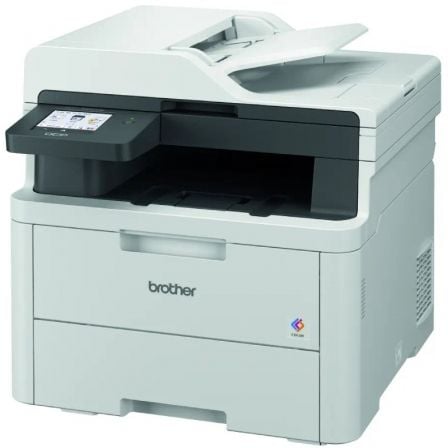 Multifunción láser color brother dcp-l3560cdw wifi/ dúplex/ blanca
