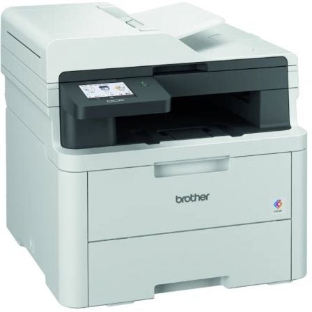Multifunción láser color brother dcp-l3560cdw wifi/ dúplex/ blanca
