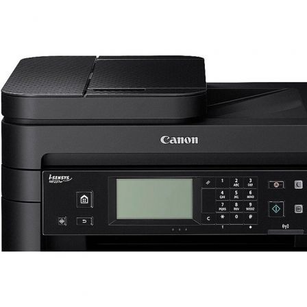 Multifunción láser monocromo canon i-sensys mf237w wifi/ fax/ negra