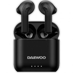 art_dae-aur-dw2020_1 Auriculares bluetooth daewoo dw2020 con estuche de carga/ autonomía 5h/ negros