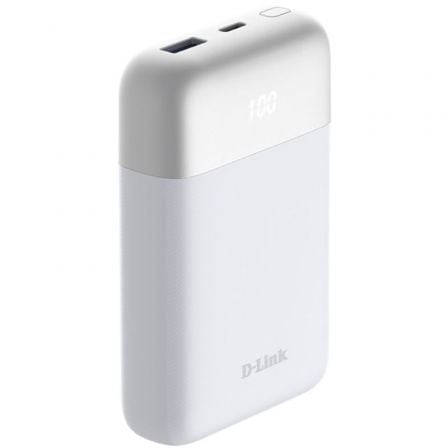 Powerbank 10000mah d-link dpp-101/ 18w/ blanca