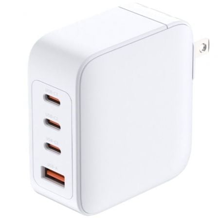 Cargador de pared gan d-link dcf-141/e/ 3xusb tipo-c/ 1xusb/ 140w
