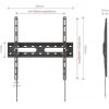 Soporte de pared fonestar fix-044ba para tv de 32-70"/ hasta 45kg
