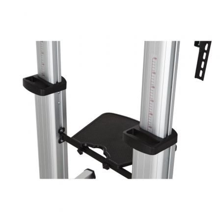 Soporte de suelo inclinable con ruedas fonestar sts-40106p para tv de 60-100"/ hasta 100kg