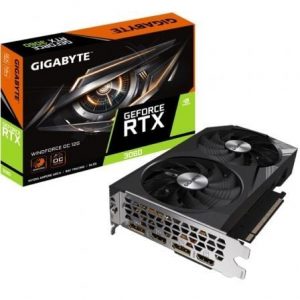 Tarjeta gráfica gigabyte geforce rtx 3060 windforce oc rev 2/ 12gb gddr6/ lhr