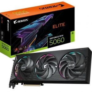 Tarjeta gráfica gigabyte aorus geforce rtx 5060 elite/ 8gb gddr7
