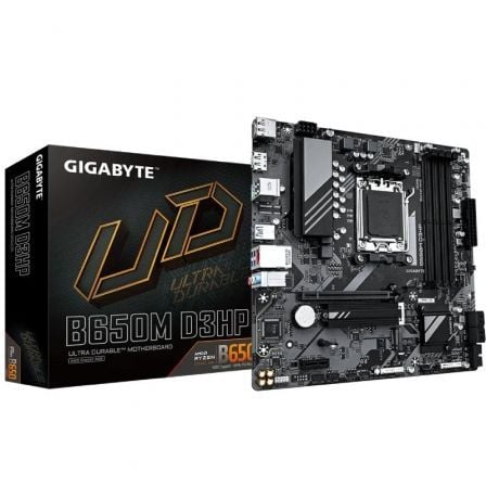 art_gig-pb-b650m-d3hp_1 Placa base gigabyte b650m d3hp socket am5/ ddr5/ pcie 4.0/ micro atx
