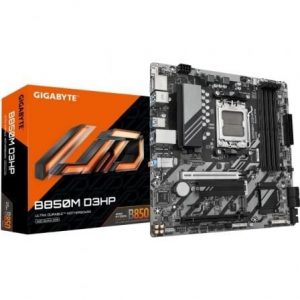 Placa base gigabyte b850m d3hp/ socket am5/ ddr5/ pcie 5.0/ micro atx