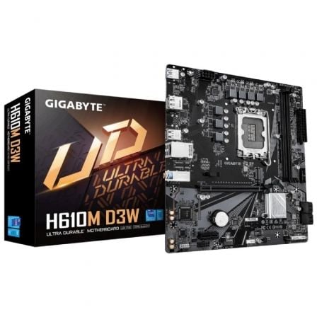 art_gig-pb-h610m-d3w-drr5_1 Placa base gigabyte h610m d3w socket 1700/ ddr5/ pcie 4.0/ micro atx