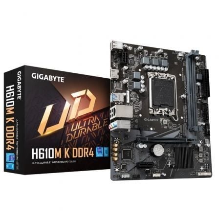 art_gig-pb-h610m-k-ddr4-v2_1 Placa base gigabyte h610m k ddr4 socket 1700/ ddr4/ pcie 4.0/ micro atx