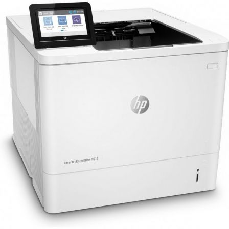 Impresora láser monocromo hp laserjet enterprise m612dn dúplex/ blanca