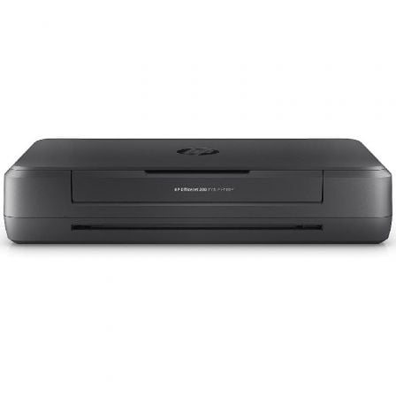 Impresora portátil hp officejet 200 wifi/ negra