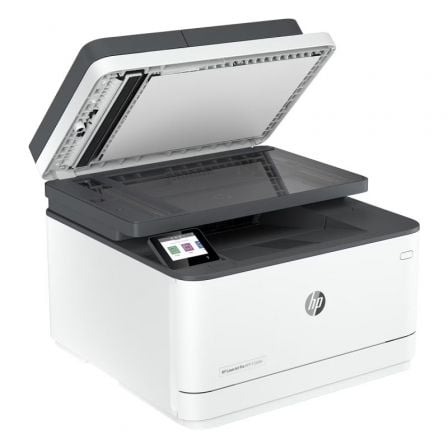 Multifunción láser monocromo hp láserjet pro 3102fdn fax/ dúplex/ blanca