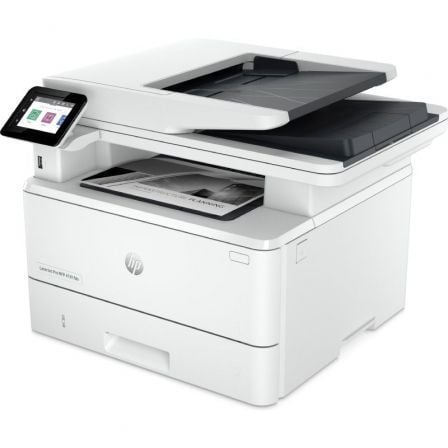 Multifunción láser monocromo hp laserjet pro 4102fdw wifi/ fax/ dúplex/ adf/ blanca