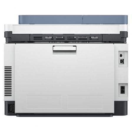 Multifunción láser color hp laserjet pro mfp 3302fdn fax/ dúplex/ blanca y azul