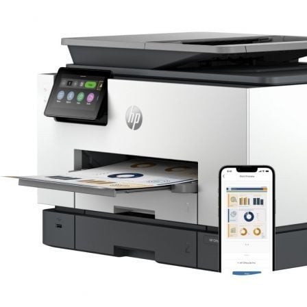 Multifunción hp officejet pro 9130b wifi/ fax/ dúplex/ adf/ blanca