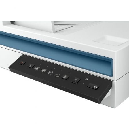 Escáner documental hp scanjet pro 2600 f1 con alimentador de documentos adf/ doble cara