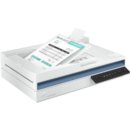 Escáner documental hp scanjet pro 3600 f1 con alimentador de documentos adf/ doble cara