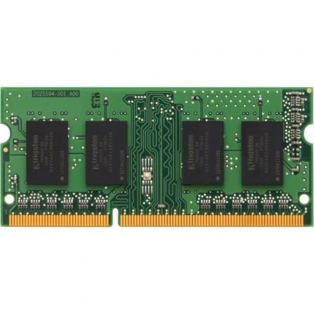 Memoria ram kingston valueram 4gb/ ddr3l/ 1600mhz/ 1.35v/ cl11/ sodimm