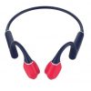 Auriculares inalámbricos deportivos de conducción ósea leotec osea kuri/ con micrófono/ bluetooth/ azules y rojos