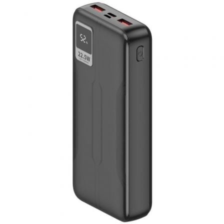 Powerbank 20000mah leotec lepow20w22k/ 22.5w/ negra