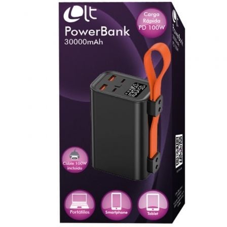 art_leo-bat-powbnk-pd100w-30000_5 Batería externa/powerbank leotec powerbank 30000mah pd/ 100w/ compatible con portátiles