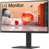 Monitor profesional lg 27ba850-b 27"/ full hd/ webcam/ multimedia/ regulable en altura/ negro