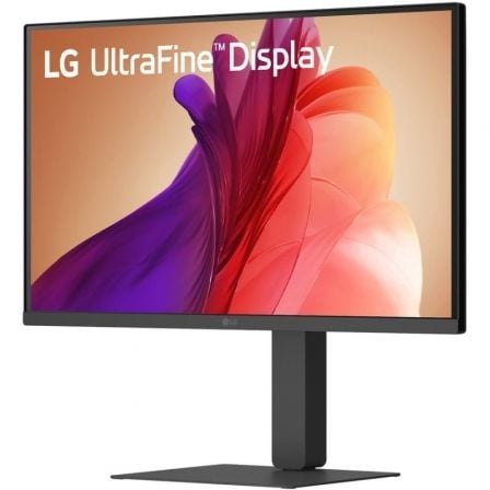 Monitor profesional lg ultrafine 27u730a-b 27"/ 4k/ multimedia/ regulable en altura/ negro