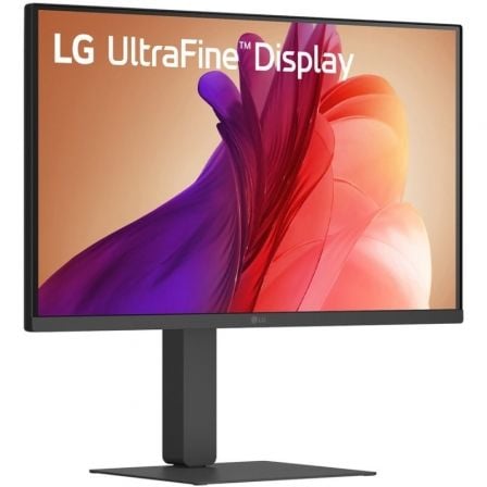 Monitor profesional lg ultrafine 27u730a-b 27"/ 4k/ multimedia/ regulable en altura/ negro