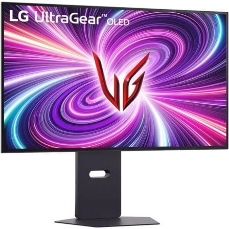 Monitor gaming lg ultragear 32gs95uv-b 31.5"/ 4k/ 0.03ms/ 240hz/ oled/ multimedia/ regulable en altura/ negro