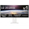 Monitor gaming ultraparonámico curvo lg ultragear 40u990a-w 40"/ 5k2k/ multimedia/ 1ms/ 120hz/ ips/ regulable en altura/ blanco