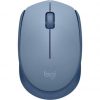 Ratón inalámbrico logitech m171/ hasta 1000 dpi/ gris azulado