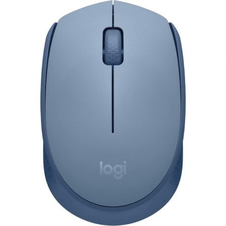 Ratón inalámbrico logitech m171/ hasta 1000 dpi/ gris azulado