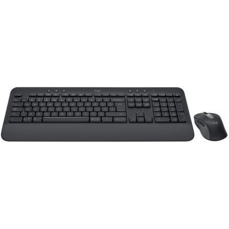 Teclado y ratón inalámbricos logitech signature mk650 for business 920-010998/ grafito
