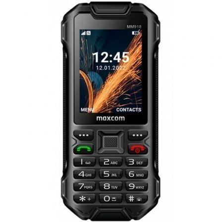 Teléfono móvil rugerizado maxcom strong mm918 4g volte/ negro