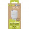 Cargador de pared muvit for change mcacc0014/ 1xusb tipo-c/ 30w