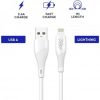 Cable usb 2.0 lightning myway mwusc0021/ usb macho - lightning macho/ hasta 12w/ 480mbps/ 1m/ blanco
