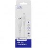 Cable usb 2.0 lightning myway mwusc0021/ usb macho - lightning macho/ hasta 12w/ 480mbps/ 1m/ blanco