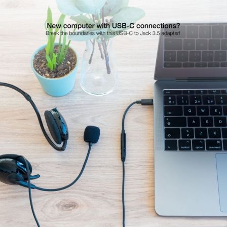 Conversor usb tipo-c nanocable 10.24.1205/ usb tipo-c macho - jack 3.5 hembra