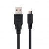 Cable USB 2.0 Nanocable 10.01.0500/ USB Macho - MicroUSB Macho/ 80cm/ Negro