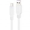 Cable USB 2.0 Nanocable 10.01.2101-L150-W/ USB Tipo-C Macho - USB Macho/ 480Mbps/ 1.5m/ Blanco