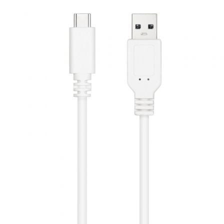art_nan-cab-10-01-2102-w_2 Cable usb 2.0 nanocable 10.01.2102-w/ usb tipo-c macho - usb macho/ 480mbps/ 2m/ blanco