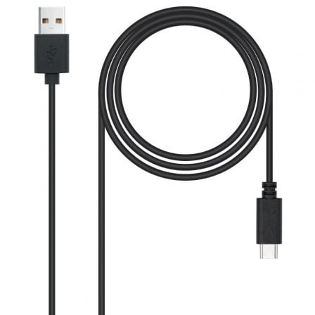 art_nan-cab-10-01-2103_1 Cable usb 2.0 nanocable 10.01.2103/ usb macho - usb tipo-c macho/ 480mbps/ 3m/ negro