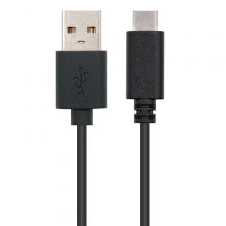 art_nan-cab-10-01-2103_2 Cable usb 2.0 nanocable 10.01.2103/ usb macho - usb tipo-c macho/ 480mbps/ 3m/ negro