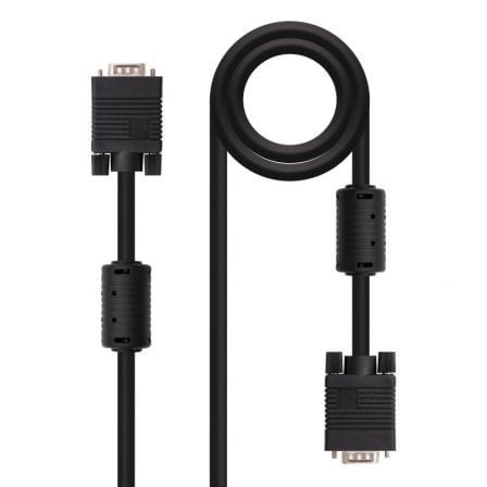 art_nan-cab-10-15-0102_1 Cable svga nanocable 10.15.0102/ vga macho - vga macho/ 1.8m/ negro