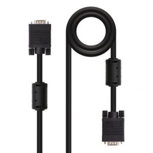 art_nan-cab-10-15-0115_1 Cable svga nanocable 10.15.0115/ vga macho - vga macho/ 15m/ negro