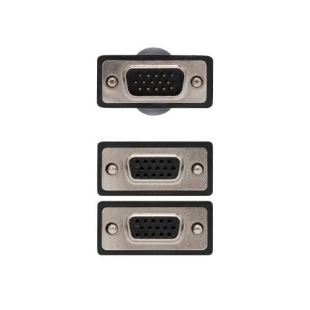 Cable duplicador vga nanocable 10.15.2000/ vga macho - 2x vga hembra